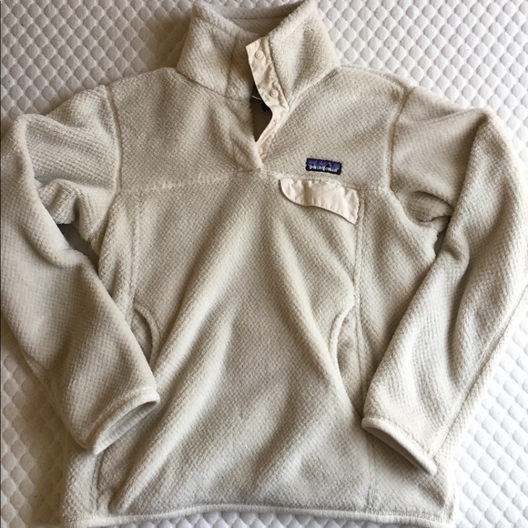 patagonia fleece cream